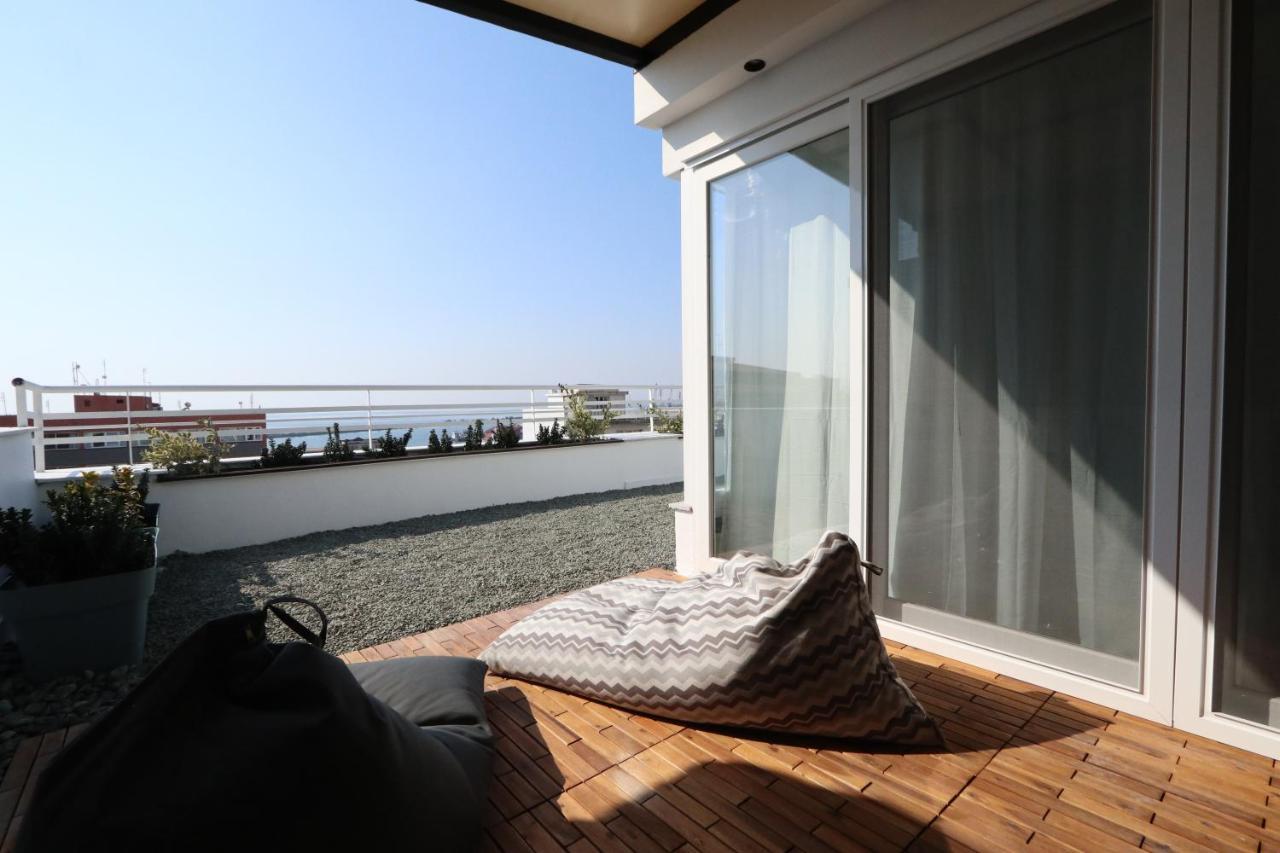 Port De L'Eau Roof Garden Apartment เทสซาโลนิกิ ภายนอก รูปภาพ