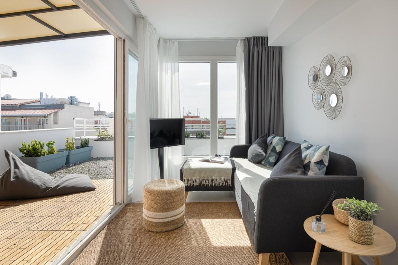 Port De L'Eau Roof Garden Apartment เทสซาโลนิกิ ภายนอก รูปภาพ