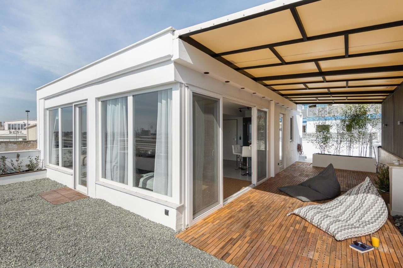 Port De L'Eau Roof Garden Apartment เทสซาโลนิกิ ภายนอก รูปภาพ