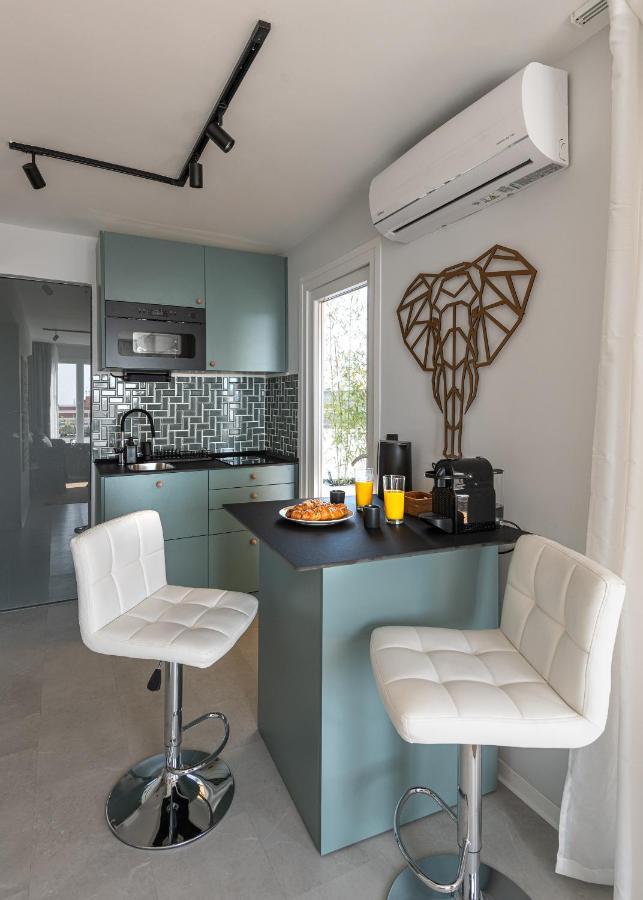 Port De L'Eau Roof Garden Apartment เทสซาโลนิกิ ภายนอก รูปภาพ